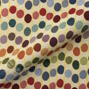 Tkanina dekoracyjna GOBELIN PREMIUM Graphic Dots Wave