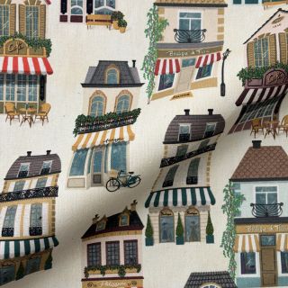 Tkanina dekoracyjna premium Shop Boutique City digital print