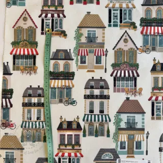 Tkanina dekoracyjna premium Shop Boutique City digital print