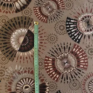 Tkanina dekoracyjna jacquard Mandala Circle Sun