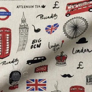 Tkanina dekoracyjna Linenlook London Icon City