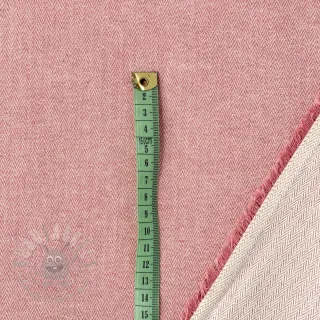 Tkanina dekoracyjna DOBBY Zigzag blush