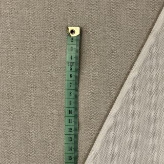 Tkanina dekoracyjna DOBBY Zigzag linen