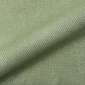 Tkanina dekoracyjna DOBBY Coloured Dot jungle green
