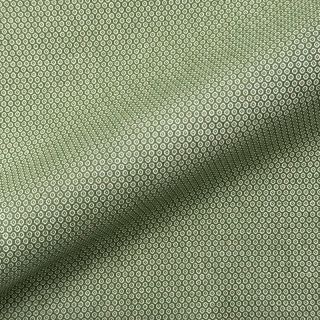 Tkanina dekoracyjna DOBBY Coloured Dot jungle green