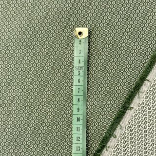 Tkanina dekoracyjna DOBBY Coloured Dot jungle green
