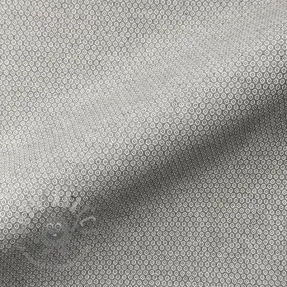 Tkanina dekoracyjna DOBBY Coloured Dot grey
