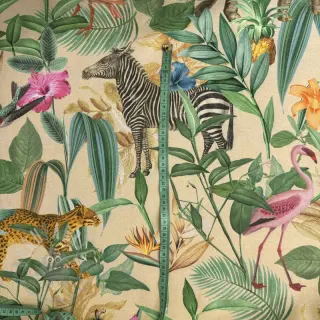 Tkanina dekoracyjna premium Tropical Jungle Dream digital print