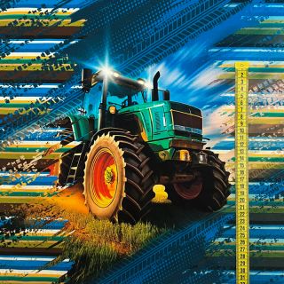 Dzianina Great big farm PANEL digital print