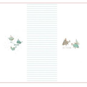 Dzianina Well Dressed Sealife PANEL digital print