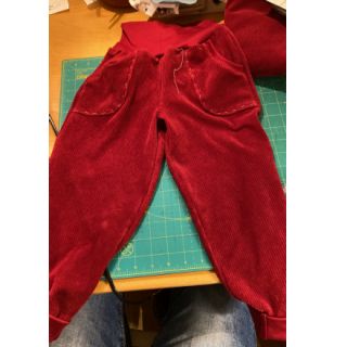 Sztruks 6W WASHED STRETCH rust