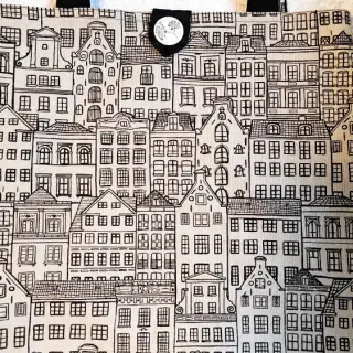 Tkanina dekoracyjna Linenlook Townhouse Fine Line