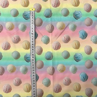 Dzianina My Favorite Icecream PANEL digital print