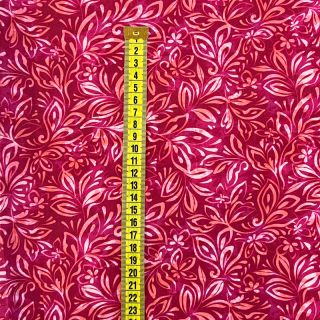 Wiskoza RADIANCE Moana dark red digital print