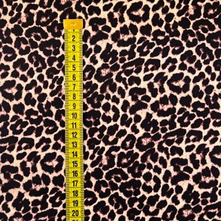 Viskóza SATIN Animal skin digital print