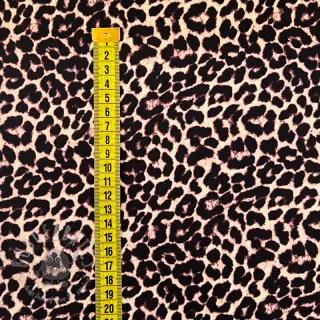 Wiskoza SATIN Animal skin digital print