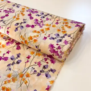 Wiskoza RADIANCE Ephora flowers digital print