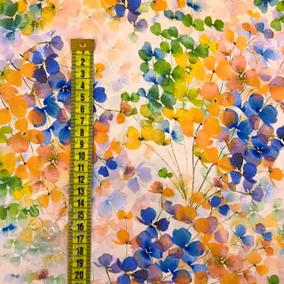 Wiskoza RADIANCE Danaan yellow digital print