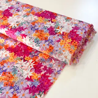 Wiskoza RADIANCE Gracia flowers digital print