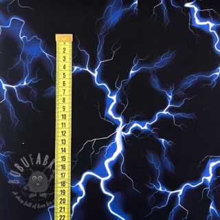 Dresówka Lightning black digital print