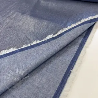 Bawełniana tkanina JEANS FOIL SILVER