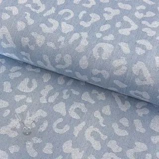 JEANS JACQUARD Animal skin light blue