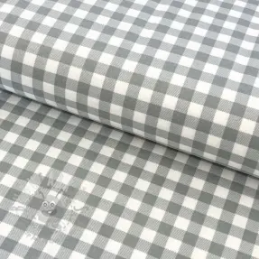 Bawełniana tkanina FLANNEL Check sage