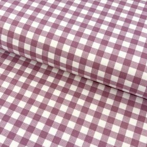Bawełniana tkanina FLANNEL Check mauve