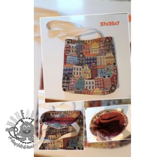 Tkanina dekoracyjna GOBELIN PREMIUM City canal house