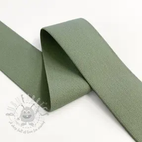 Guma 4 cm olive green