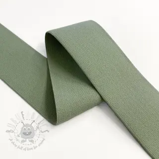 Guma 4 cm olive green