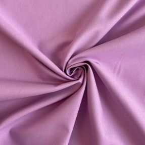 Bavlnený popelín rose lilac