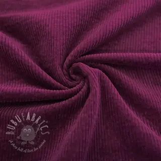 Sztruks 6W WASHED STRETCH aubergine
