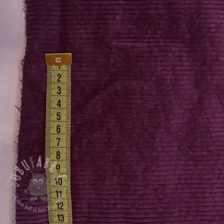 Sztruks 6W WASHED STRETCH aubergine