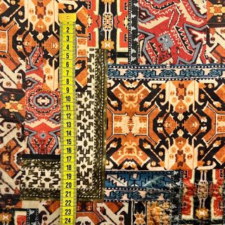 Sztuczne futro Missoni digital print