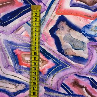 Wiskoza STRETCH Somer design A digital print