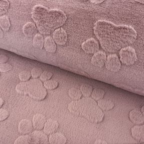 Polar Paw prints powder pink