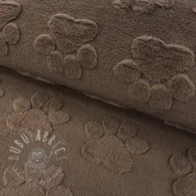 Polar Paw prints brown