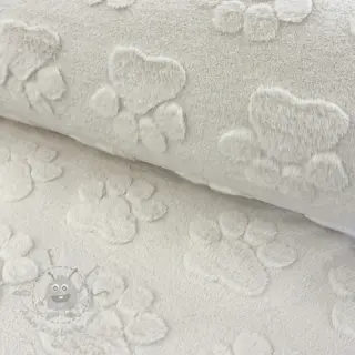 Polar Paw prints ecru
