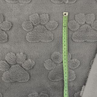 Polar Paw prints grey