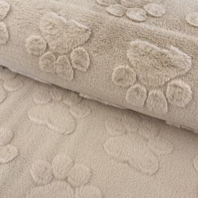 Polar Paw prints beige