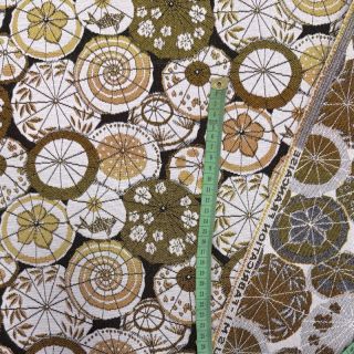 Tkanina dekoracyjna jacquard Kusmi gold