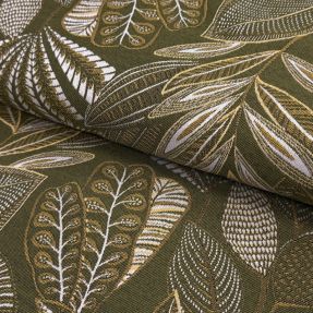 Tkanina dekoracyjna jacquard Legende kaki