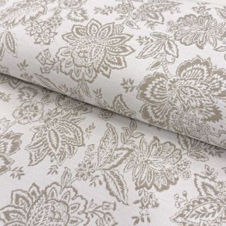 Tkanina dekoracyjna jacquard Jacobean lin