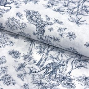 Bawełniana tkanina Acajou blue PERCALE