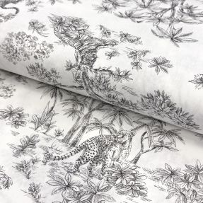 Bawełna Acajou graphite PERCALE