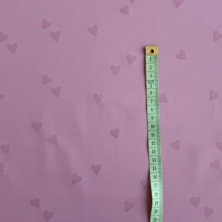 Tkanina przeciwdeszczowa Hearts purple