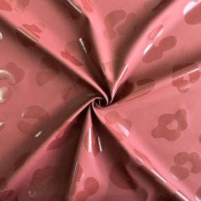 Tkanina przeciwdeszczowa Animal skin bordeaux