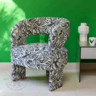 Tkanina dekoracyjna jacquard Fortuna blanc