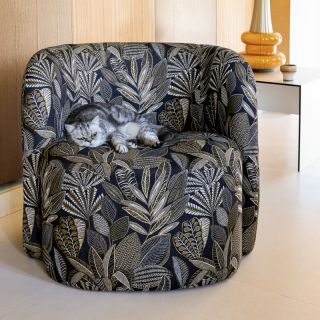 Tkanina dekoracyjna żakardowa Legende bleu